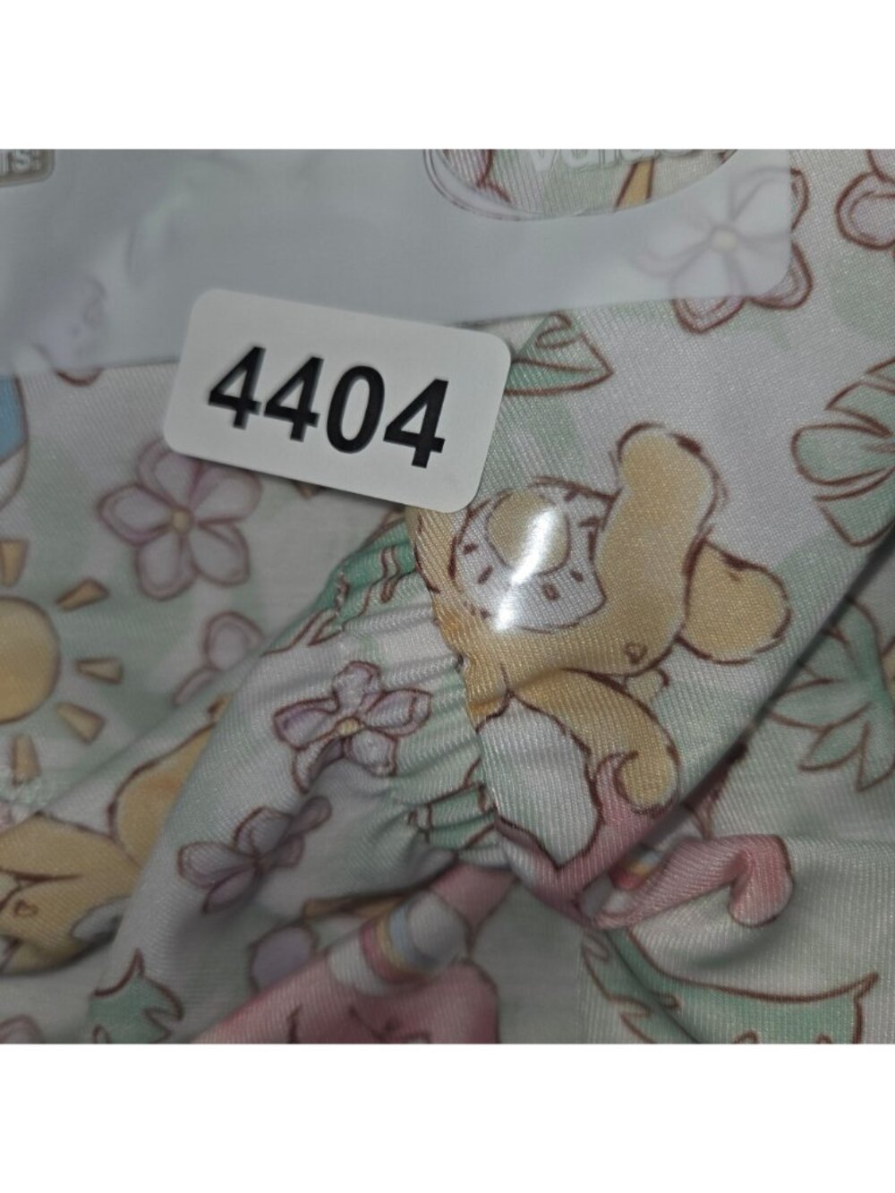 Care Bears Baby UPF 50+ Swim Hat Pink Trim Pastel Print OSFM Sun Protection 4404 - Picture 7 of 7